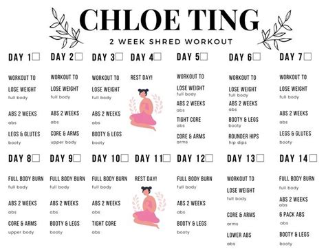 shred challenge chloe ting|Chloe Ting workout program 2024.